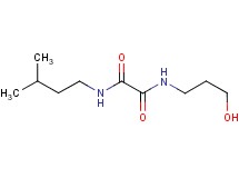 N-(3-hydroxypropyl)-N'-(3-methylbutyl)ethanediamide