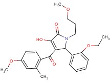 5-(2-ethoxyphenyl)-3-hydroxy-4-(4-methoxy-2-methylbenzoyl)-1-(3-methoxypropyl)-1,5-dihydro-2H-pyrrol-2-one