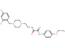 N-{2-[4-(2,4-dichlorobenzyl)-1-piperazinyl]ethyl}-N'-(4-ethoxyphenyl)ethanediamide