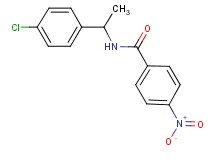 N-[1-(4-chlorophenyl)ethyl]-4-nitrobenzamide
