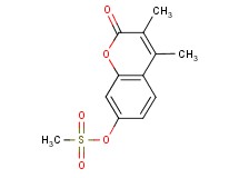 3,4-dimethyl-2-oxo-2H-chromen-7-yl methanesulfonate