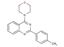 2-(4-methylphenyl)-4-(4-morpholinyl)quinazoline