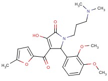5-(2,3-dimethoxyphenyl)-1-[3-(dimethylamino)propyl]-3-hydroxy-4-(5-methyl-2-furoyl)-1,5-dihydro-2H-pyrrol-2-one
