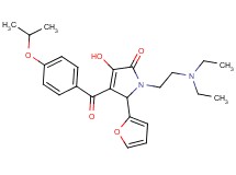 1-[2-(diethylamino)ethyl]-5-(2-furyl)-3-hydroxy-4-(4-isopropoxybenzoyl)-1,5-dihydro-2H-pyrrol-2-one