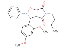 5-butyl-3-(2,4-dimethoxyphenyl)-2-phenyldihydro-2H-pyrrolo[3,4-d]isoxazole-4,6(3H,5H)-dione