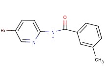 N-(5-bromo-2-pyridinyl)-3-methylbenzamide