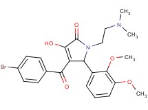 4-(4-bromobenzoyl)-5-(2,3-dimethoxyphenyl)-1-[2-(dimethylamino)ethyl]-3-hydroxy-1,5-dihydro-2H-pyrrol-2-one
