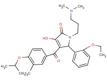 1-[3-(dimethylamino)propyl]-5-(2-ethoxyphenyl)-3-hydroxy-4-(4-isopropoxy-3-methylbenzoyl)-1,5-dihydro-2H-pyrrol-2-one