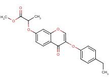 methyl 2-{[3-(4-ethylphenoxy)-4-oxo-4H-chromen-7-yl]oxy}propanoate