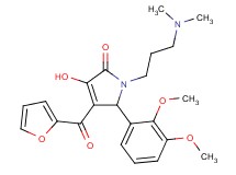 5-(2,3-dimethoxyphenyl)-1-[3-(dimethylamino)propyl]-4-(2-furoyl)-3-hydroxy-1,5-dihydro-2H-pyrrol-2-one