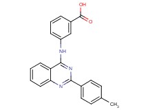 3-{[2-(4-methylphenyl)-4-quinazolinyl]amino}benzoic acid