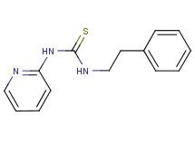 N-(2-phenylethyl)-N'-2-pyridinylthiourea