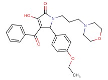 4-benzoyl-5-(4-ethoxyphenyl)-3-hydroxy-1-[3-(4-morpholinyl)propyl]-1,5-dihydro-2H-pyrrol-2-one