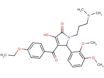 5-(2,3-dimethoxyphenyl)-1-[3-(dimethylamino)propyl]-4-(4-ethoxybenzoyl)-3-hydroxy-1,5-dihydro-2H-pyrrol-2-one