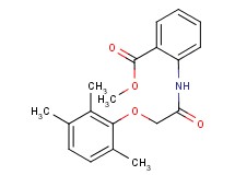 methyl 2-{[(2,3,6-trimethylphenoxy)acetyl]amino}benzoate