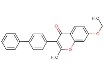 3-(4-biphenylyl)-7-ethoxy-2-methyl-4H-chromen-4-one