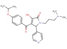 1-[3-(dimethylamino)propyl]-3-hydroxy-4-(4-isopropoxybenzoyl)-5-(4-pyridinyl)-1,5-dihydro-2H-pyrrol-2-one