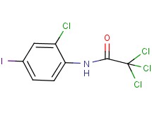 2,2,2-trichloro-N-(2-chloro-4-iodophenyl)acetamide