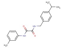 N-(4-isopropylbenzyl)-N'-(3-methylphenyl)ethanediamide