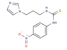 N-[3-(1H-imidazol-1-yl)propyl]-N'-(4-nitrophenyl)thiourea