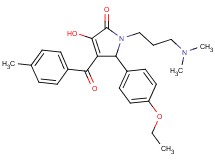 1-[3-(dimethylamino)propyl]-5-(4-ethoxyphenyl)-3-hydroxy-4-(4-methylbenzoyl)-1,5-dihydro-2H-pyrrol-2-one