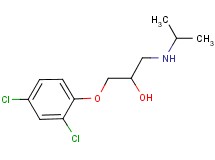1-(2,4-dichlorophenoxy)-3-(isopropylamino)-2-propanol hydrochloride