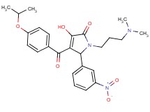 1-[3-(dimethylamino)propyl]-3-hydroxy-4-(4-isopropoxybenzoyl)-5-(3-nitrophenyl)-1,5-dihydro-2H-pyrrol-2-one