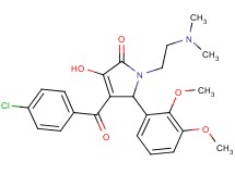 4-(4-chlorobenzoyl)-5-(2,3-dimethoxyphenyl)-1-[2-(dimethylamino)ethyl]-3-hydroxy-1,5-dihydro-2H-pyrrol-2-one