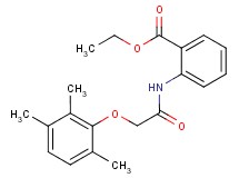 ethyl 2-{[(2,3,6-trimethylphenoxy)acetyl]amino}benzoate