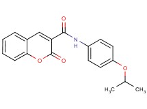 N-(4-isopropoxyphenyl)-2-oxo-2H-chromene-3-carboxamide