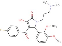 5-(2,3-dimethoxyphenyl)-1-[3-(dimethylamino)propyl]-4-(4-fluorobenzoyl)-3-hydroxy-1,5-dihydro-2H-pyrrol-2-one