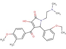 1-[2-(dimethylamino)ethyl]-5-(2-ethoxyphenyl)-3-hydroxy-4-(4-methoxy-3-methylbenzoyl)-1,5-dihydro-2H-pyrrol-2-one