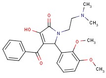 4-benzoyl-5-(2,3-dimethoxyphenyl)-1-[2-(dimethylamino)ethyl]-3-hydroxy-1,5-dihydro-2H-pyrrol-2-one