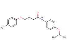 N-(4-isopropoxyphenyl)-4-(4-methylphenoxy)butanamide