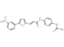 N-[4-(acetylamino)phenyl]-3-[5-(3-nitrophenyl)-2-furyl]acrylamide