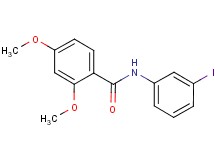 N-(3-iodophenyl)-2,4-dimethoxybenzamide