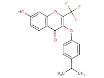 7-hydroxy-3-(4-isopropylphenoxy)-2-(trifluoromethyl)-4H-chromen-4-one