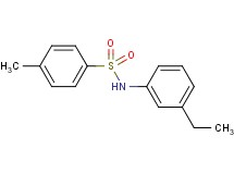 N-(3-ethylphenyl)-4-methylbenzenesulfonamide
