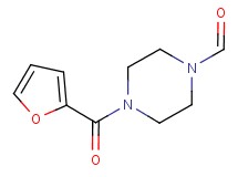 4-(2-furoyl)-1-piperazinecarbaldehyde