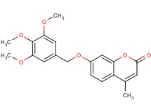 4-methyl-7-[(3,4,5-trimethoxybenzyl)oxy]-2H-chromen-2-one