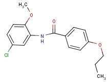 N-(5-chloro-2-methoxyphenyl)-4-propoxybenzamide