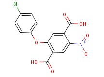 2-(4-chlorophenoxy)-5-nitroterephthalic acid