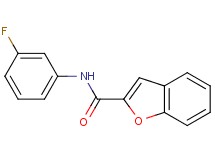 N-(3-fluorophenyl)-1-benzofuran-2-carboxamide