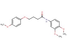 N-(3,4-dimethoxyphenyl)-4-(4-methoxyphenoxy)butanamide