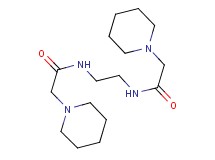 N,N'-1,2-ethanediylbis[2-(1-piperidinyl)acetamide]