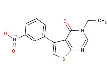 3-ethyl-5-(3-nitrophenyl)thieno[2,3-d]pyrimidin-4(3H)-one