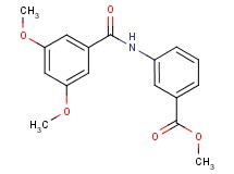 methyl 3-[(3,5-dimethoxybenzoyl)amino]benzoate
