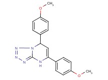 5,7-bis(4-methoxyphenyl)-4,7-dihydrotetrazolo[1,5-a]pyrimidine