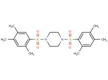 1,4-bis[(2,4,5-trimethylphenyl)sulfonyl]piperazine