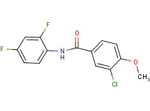 3-chloro-N-(2,4-difluorophenyl)-4-methoxybenzamide